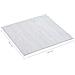 Tavole per Pavimenti 55 pcs Bianco 5,11 m² PVC - Foto miniatura 6
