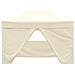 Tenda Party Crema 291 x 431 x 315 cm Tessuto Oxford - Foto miniatura 5
