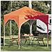 Tenda per feste a pop-up 194 x 194 x 245 cm Arancione - Foto miniatura 2