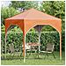 Tenda per feste a pop-up 194 x 194 x 245 cm Arancione - Foto miniatura 3
