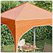 Tenda per feste a pop-up 194 x 194 x 245 cm Arancione - Foto miniatura 4