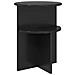 Tavolo laterale Rovere Nero Ø 39,5 x 55 cm Legno ingegnerizzato - Foto miniatura 1