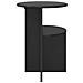 Tavolo laterale Rovere Nero Ø 39,5 x 55 cm Legno ingegnerizzato - Foto miniatura 5