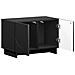 Supporto TV 60 x 34.5 x 40 cm Nero Legno ingegnerizzato - Foto miniatura 3