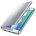 Custodia a Specchio Argento per Galaxy S 6 Edge  - Foto miniatura 4