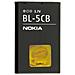 Batteria Ricambio Sostituzione Nokia 1616 1800 C1-02 Bl-5cb Bl5cb 800 Mah - Foto miniatura 1