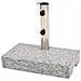 Base Per Parasole In Granito Rettangolare 25 Kg - Foto miniatura 1