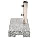 Base Per Parasole In Granito Rettangolare 25 Kg - Foto miniatura 2