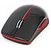Mouse Pm-417 Wireless 2.4ghz 1200dpi Black / red With Nano Usb Receiver - Foto miniatura 1