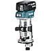 18v Trimmer - 2 Batterie 5.0ah - 1 Caricabatterie Rapido Dc18rc Drt50rtjx3 - Foto miniatura 1