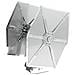 Fascinations Metal Earth Star Wars Special Forces Tie Fighter Puzzle Di Metallo 3d - Foto miniatura 2