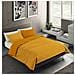 Set Copripiumino Bicolor 100% Microfibra Con Federa Double Face - Singolo 150x200 Cm - Giallo / oro - Foto miniatura 1