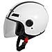 Casco Jet Scooter Moto Quad Omologato Ece 22 05 Visiera Bianco M - Foto miniatura 4
