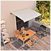 Tenda da Sole Retrattile Automatica 300x250 cm Crema - Foto miniatura 4