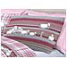 Completo Lenzuola Linea Pensieri Delicati 100% Cotone Disegno Pecorelle Matrimoniale Rosa - Foto miniatura 3