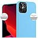 Custodia Compatibile Con Apple Iphone 12 Pro Max (6,7"" Zoll) In Candy Blu - Coperchio Protettivo In Silicone Tpu Flessibile - Foto miniatura 5