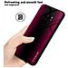 Custodia Compatibile Con Samsung Galaxy S9 Plus - Ottica A Strisce In Cremisi Rosa - Coperchio Protettivo In Vetro Temperato E Silicone Tpu - Foto miniatura 6