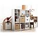 Libreria Decorativa Libro, 4 Ripiani, 68 Cm, Colore Marrone - Foto miniatura 3