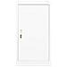 Armadio Porta Sella Bianco 53x53x105 Cm In Acciaio - Foto miniatura 7