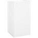 Armadio Porta Sella Bianco 53x53x105 Cm In Acciaio - Foto miniatura 8
