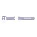 Cinturino Watch Sports Band Et-sfr90svegeu S / m 20mm Purple - Foto miniatura 5