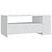 Tavolino Da Salotto Bianco 102x55x42 Cm Legno Legno Multistrato - Foto miniatura 1