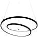 Lampada A Sospensione Nero D 600 X H Min 400 - Max 2150 Mm - Foto miniatura 1