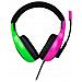 Wired Stereo Gaming Headset V1 Auricolare Cablato A Padiglione Giocare Nero, Verde, Rosa - Foto miniatura 2