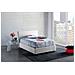 Letto Piazza E Mezza Ashasa, Letto Contenitore Con Rivestimento In Tessuto, 100% Made In Italy, Apertura Frontale, Adatto Per Materasso Cm 120x190, Bianco - Foto miniatura 1