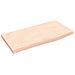 Ripiano a Parete 60x30x2 cm Legno Massello Rovere Non Trattato - Foto miniatura 1
