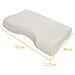 Cuscino Antirussamento in Memory Foam Ergonomico Antiacaro Ipoallergenico 57x36x11,5 cm - Foto miniatura 11