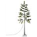 Albero Di Natale Da Esterno Bianco Con Led 180 Cm Albioni - Foto miniatura 4