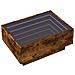 Tavolino Salotto Con Led Rovere Fumo 70x50x30 Cm Multistrato - Foto miniatura 6