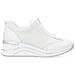Leisure Trainers White Sneakers Tessile Scarpe Donna Bianco Eu 39, D0t07-80 - Foto miniatura 2