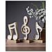 Luce Moderna A Forma Di Nota Musicale - Decorazione Dorata Unica - Foto miniatura 2