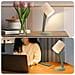 Lampada Da Tavolo Moderna In Stile Country Con Cavo Per Soggiorno Con Interruttore A Levetta - Foto miniatura 5