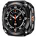 Custodia Protettiva Cyber Hollow Compatibile Con Samsung Ultra E Samsung Galaxy Watch7, Design Robusto In Lega Di Zinco E Pc Black - Foto miniatura 2