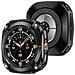 Custodia Protettiva Cyber Hollow Compatibile Con Samsung Ultra E Samsung Galaxy Watch7, Design Robusto In Lega Di Zinco E Pc Black - Foto miniatura 4