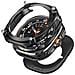 Custodia Protettiva Cyber Hollow Compatibile Con Samsung Ultra E Samsung Galaxy Watch7, Design Robusto In Lega Di Zinco E Pc Black - Foto miniatura 5