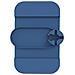 Vassoio Portabicchieri Blu In Silicone Per Bracciolo Divano - Antigoccia E Organizer - Foto miniatura 3