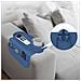 Vassoio Portabicchieri Blu In Silicone Per Bracciolo Divano - Antigoccia E Organizer - Foto miniatura 4