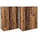Armadi da Muro 2 pcs Legno vecchio 69.5 x 34 x 90 cm - Foto miniatura 1