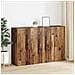 Armadi da Muro 2 pcs Legno vecchio 69.5 x 34 x 90 cm - Foto miniatura 4