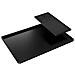 Tappetino In Silicone Per Macchina Da Caffè Con Vassoio - 61x40.5x1.1cm - 600g Black - Foto miniatura 1