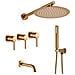 Set miscelatore doccia, Blackswan, tipo M90.3, modello oro rosa, misura 37 cm - Foto miniatura 1