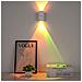 Lampada Da Parete Ambientale A Doppia Testa Con Sensore Di Movimento 4-pack — Telecomando, Montaggio Magnetico, Illuminazione Su E Giù, Led 116 Colori White - Foto miniatura 6