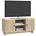 Mobile TV 102 x 34,5 x 50 cm Rovere Sonoma Legno ingegnerizzato - Foto miniatura 3
