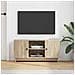 Mobile TV 102 x 34,5 x 50 cm Rovere Sonoma Legno ingegnerizzato - Foto miniatura 4