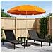 Ombrello da giardino 240 cm Poliestere 170T Arancione - Foto miniatura 2