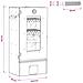Affumicatore a freddo con tubo per affumicare 44,5 x 29 x 83 cm - Foto miniatura 8
